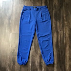 Trouve Stretch Crepe Jogger Pants
